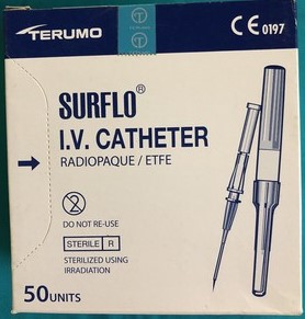 Kim luồn Surflo I.V.Catheter Terumo size 20G (H/50c)