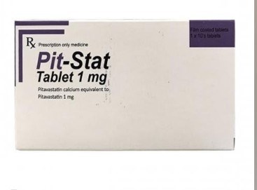  Pit stat pitavastatin 1mg Pakistan (H/10v) Date 01/2026