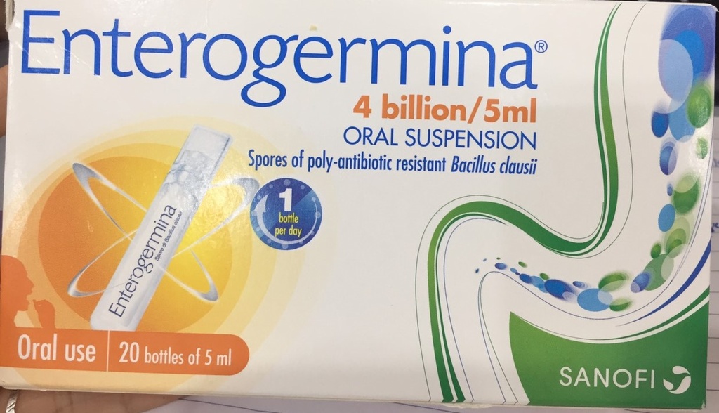 Enterogermina 4 Billion/5ml Sanofi (H/20o/5ml) 