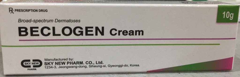 Beclogen Cream 10g Korea (H/1tuýp/10g)