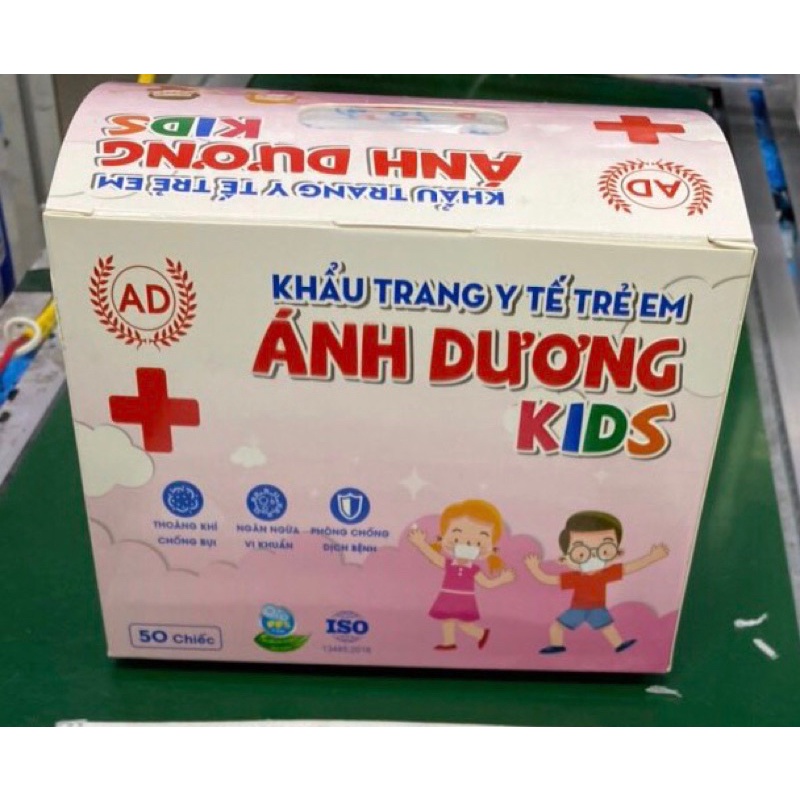 Khẩu Trang Y Tế Trẻ Em Ánh Dương Kids (H/50c)