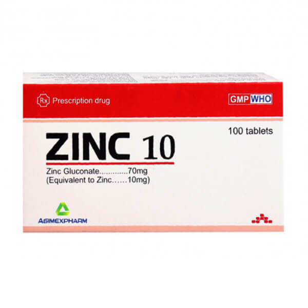 ZinC 10 Agimexpharm (H/100v) date 12/2024
