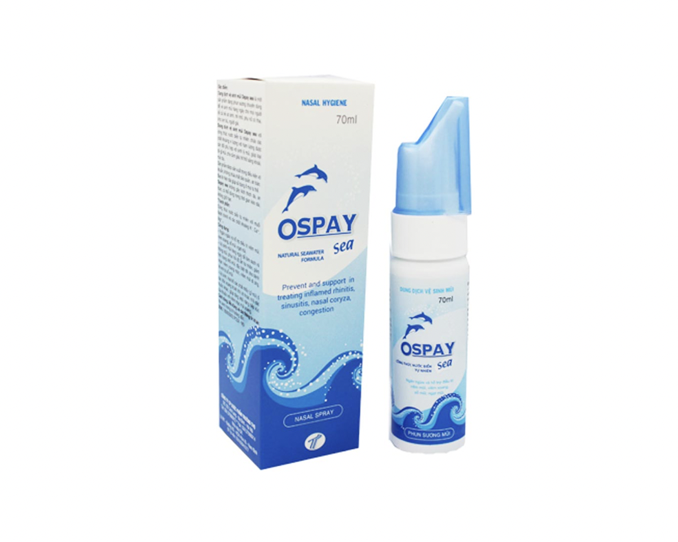 Dung Dịch Vệ Sinh Mũi Ospay Sea Nasal Hygien Trường Thọ (Lọ/70ml) Dạng Xịt date 01/2025