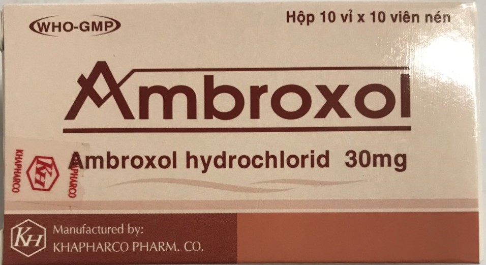 Ambroxol 30mg Khánh Hòa (H/100v)