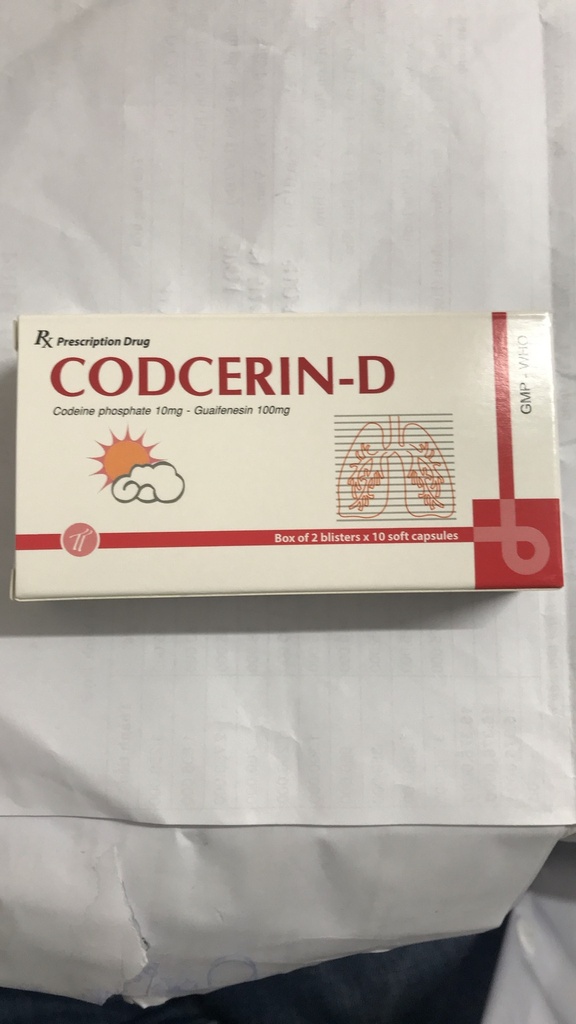 Codcerin D 10mg/100mg Trường Thọ (H/20v)