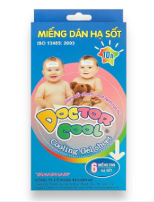 Doctor Cool Miếng dán hạ sốt Tanaphar (H/6 miếng)