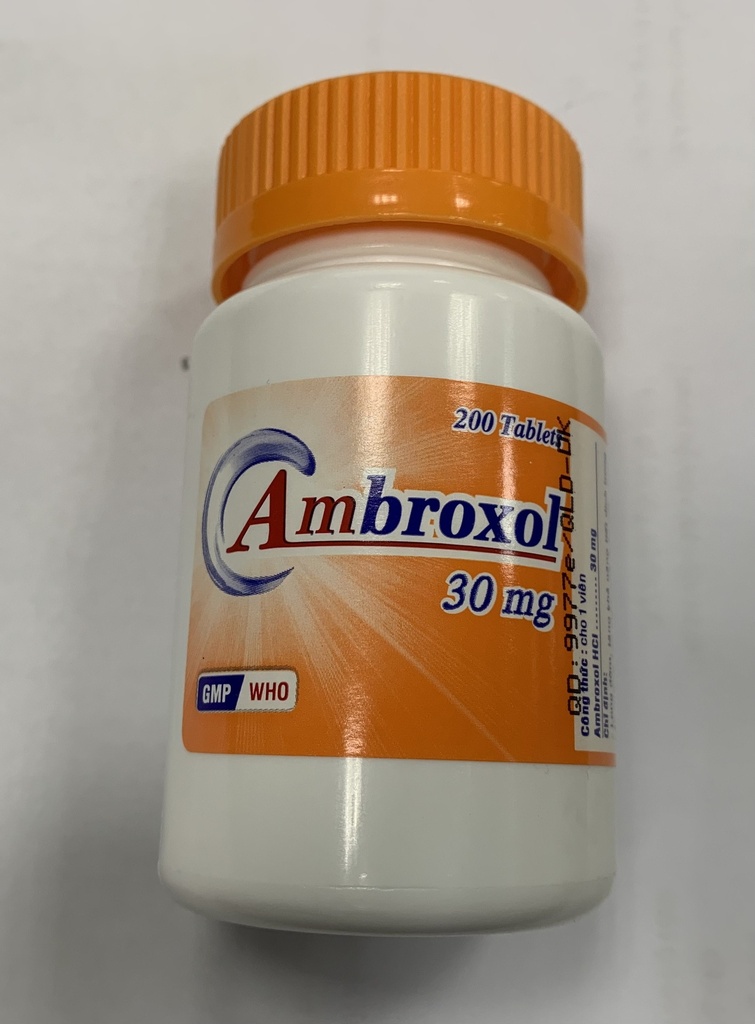 Ambroxol USA-Nic Pharma 30mg (Lọ/200v)