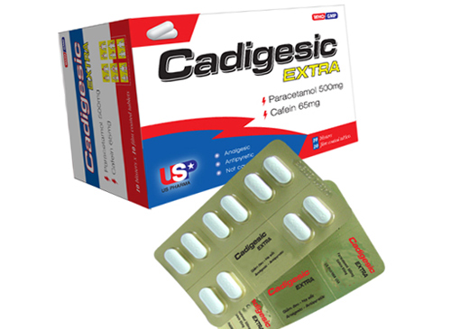 Cadigesic extra paracetamol 500mg USP (H/100v)