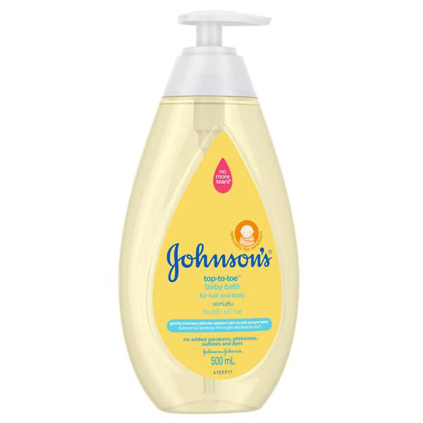 Sữa tắm gội toàn thân Johnson baby có vòi (Chai/500ml)