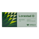 [T06689] Lorastad D Desloratadine 5mg viên nén bao phim Stella (H/30v)