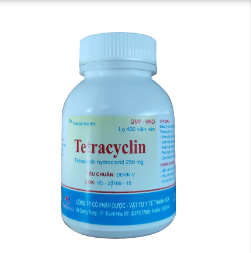 Tetracyclin 250mg Thanh Hóa (Lọ/400v)