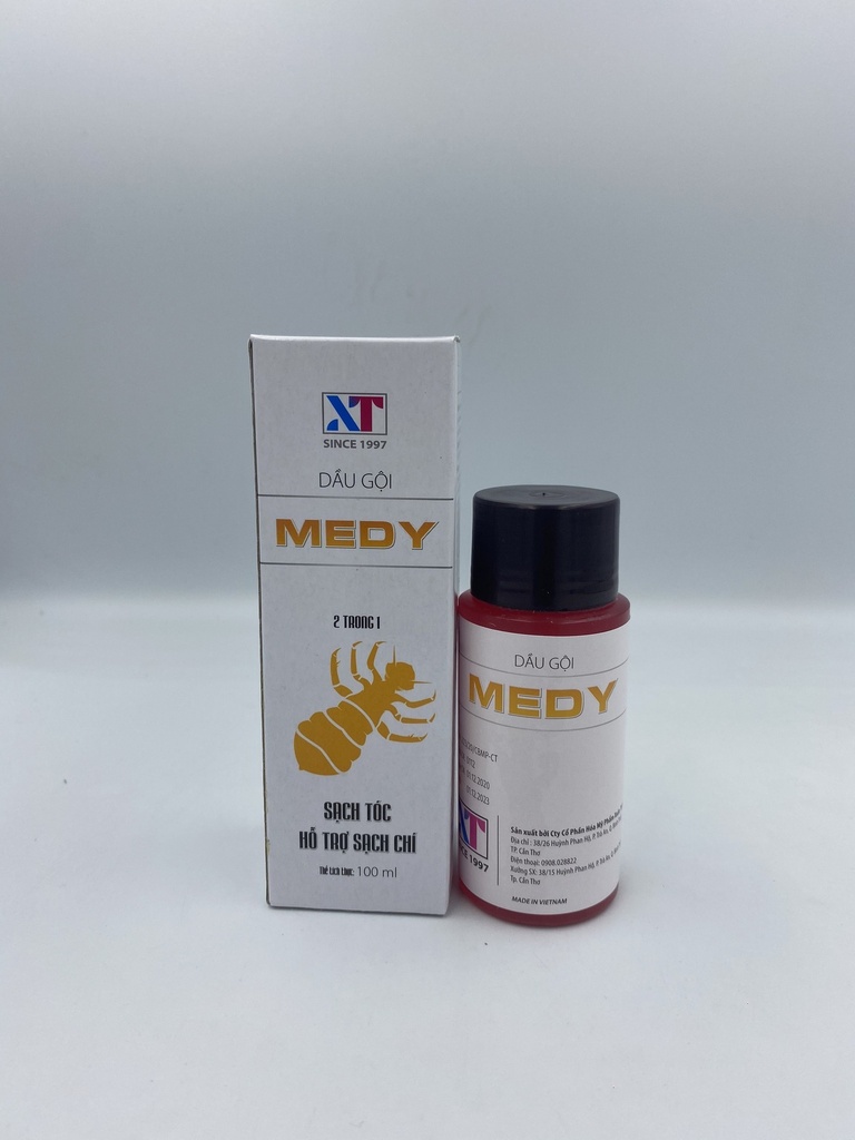 Dầu gội Medy trị chấy Xuân Thịnh (Lọ/100ml)