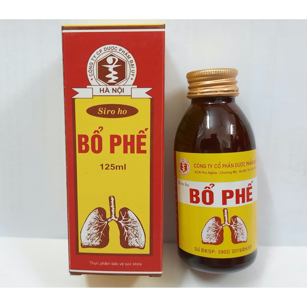 Siro Ho Bổ Phế Đại Uy (Lọ/125ml)