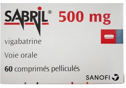 Sabril vigabatrin 500mg Sanofi (H/60v)
