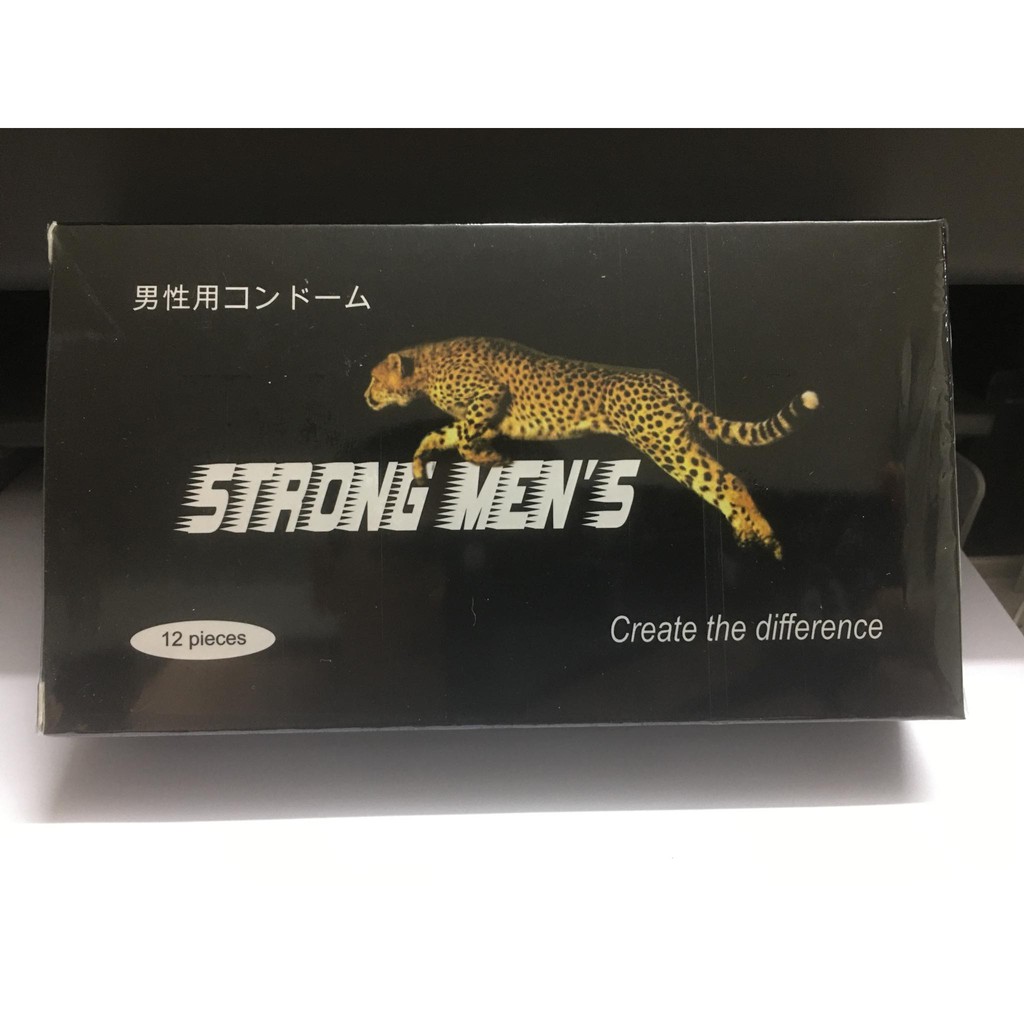 Bao cao su Strong men's Nhật (H/12 cái)