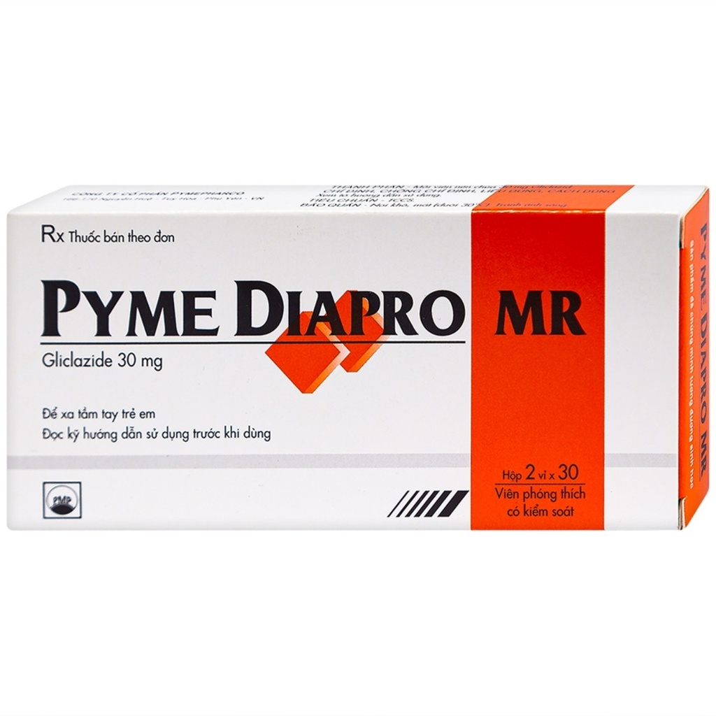 Pyme Diapro MR gliclazide 30mg Pymepharco (H/60v)