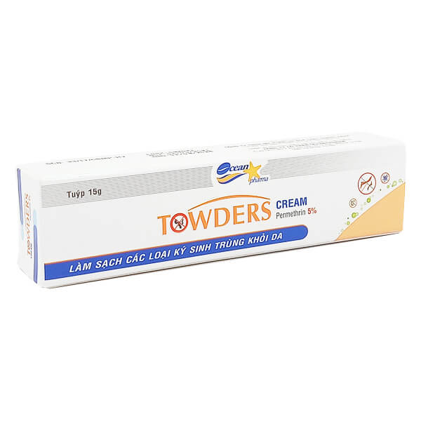 Kem Bôi Ghẻ Towders Permethrin 5% (Tuýp 15g)