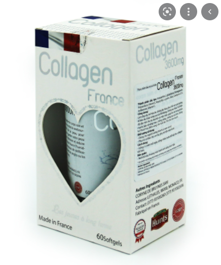 Collagen France 3600mg Pháp (Lọ/60v)