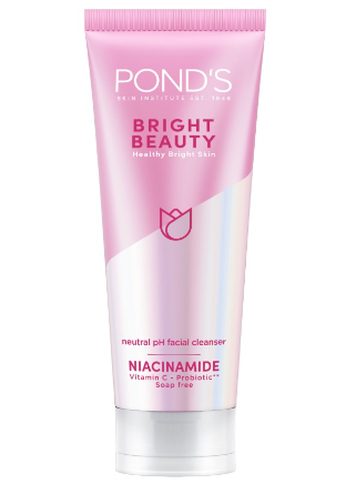 Sữa rửa mặt Pond's Bright Beauty (Tuýp/50g) hồng