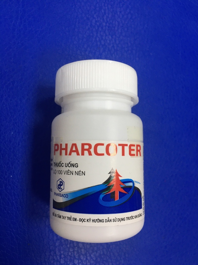 Pharcoter TW1 Pharbaco (Lọ/100v)