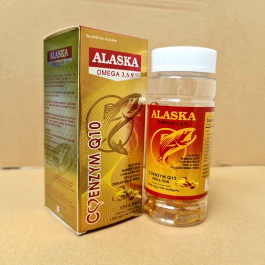 Alaska omega 369 coenzym Q10 MediUSA (Lọ/100v)