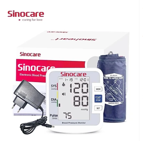 Máy đo huyết áp bắp tay điện tử Sinocare BA-801 (H/1c)