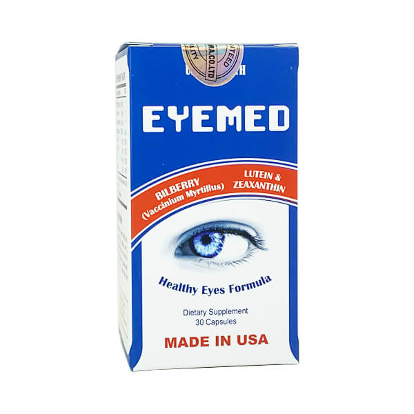 Viên uống bổ mắt Eyemed - Mỹ (Lọ/30v) 