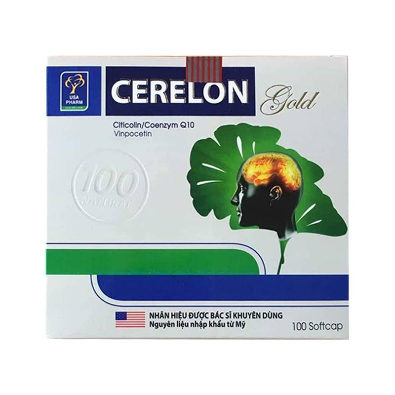 Cerelon Gold trắng USA Pharma (H/100v)