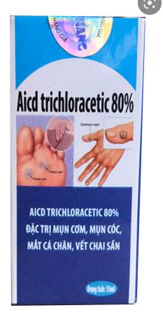 Acid trichloracetic 80% (Lọ/15ml)