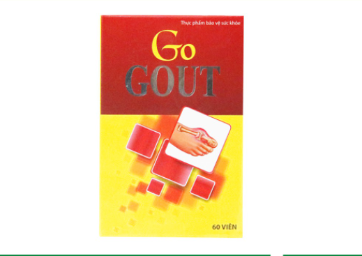 Go Gout Tradiphar (Lọ/60v) 