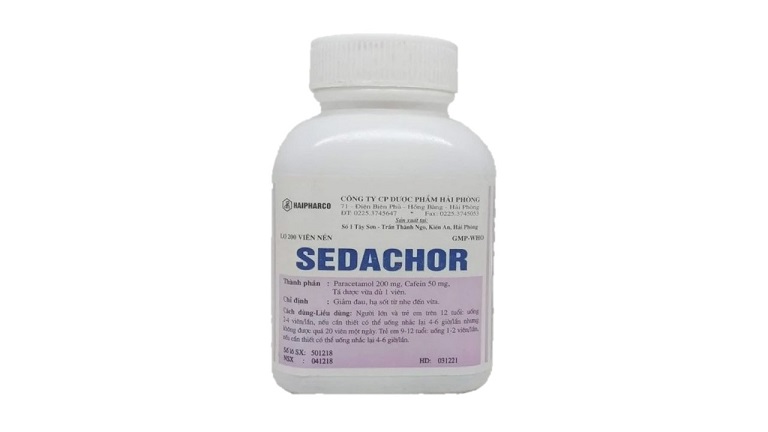 Sedachor Hải Phòng (Lọ/200v)