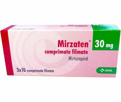 Mirzaten Mirtazapine 30mg KRKA (H/30v)