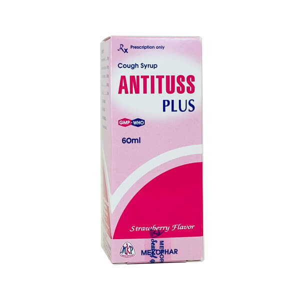 Antituss plus siro Mekophar (Lọ/60ml)