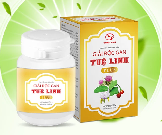 Giải độc gan Tuệ Linh Plus (Lọ/60v)