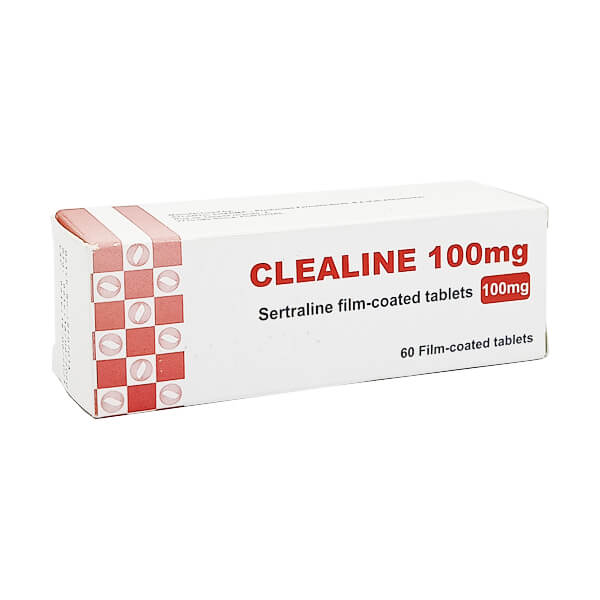 Clealine 100mg Sertraline 100mg Atlantic Bồ Đào Nha (H/60v)