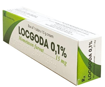 Locgoda 0.1% mometason furoat 15mg Medisun (Tuýp/15g)