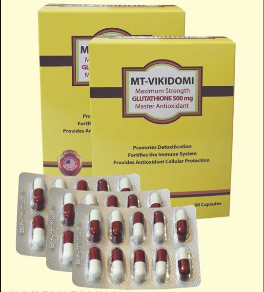 MT-Vikidomi glutathione 500mg Mỹ (H/30v) Date 12/2025