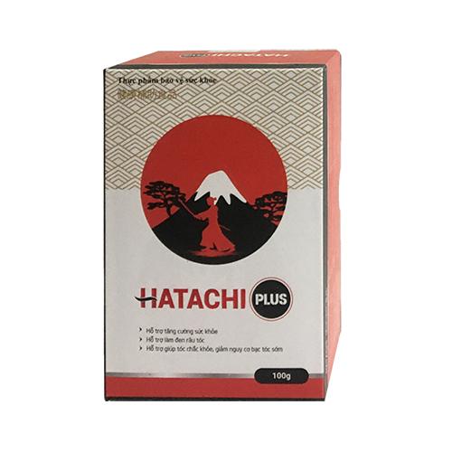 Hatachi Plus viên uống đen tóc Bách Thảo Dược (Lọ/100g)