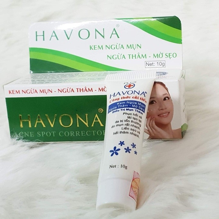 Havona kem ngừa mụn ngừa thâm mờ sẹo (Tuýp/10g)