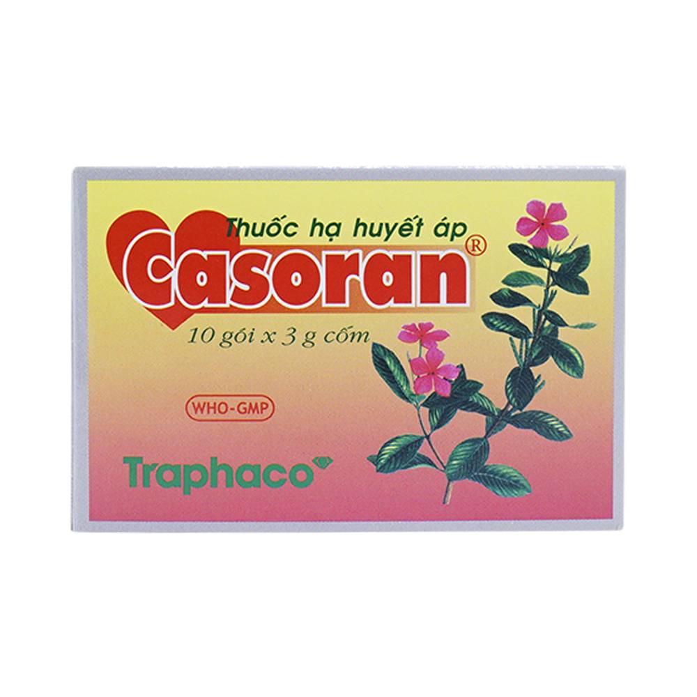 Casoran thuốc hạ huyết áp Traphaco (H/10gói/3g)