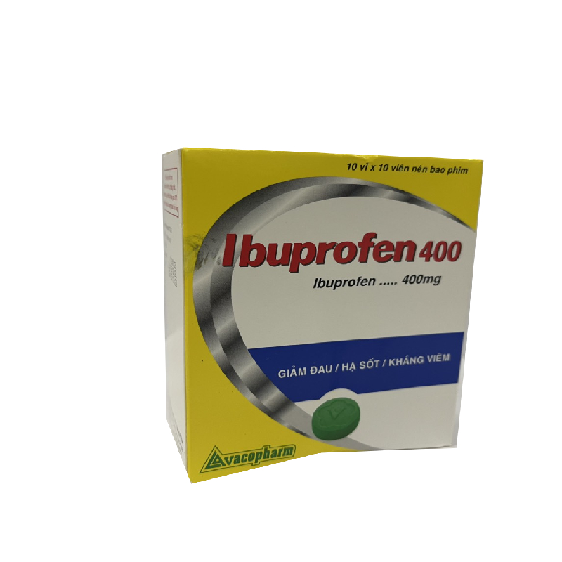 Ibuprofen 400mg Vacopharm (H/100v)