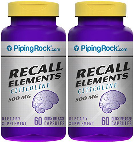 Recall Elements citicoline 500mg Mỹ (Lọ/60v)