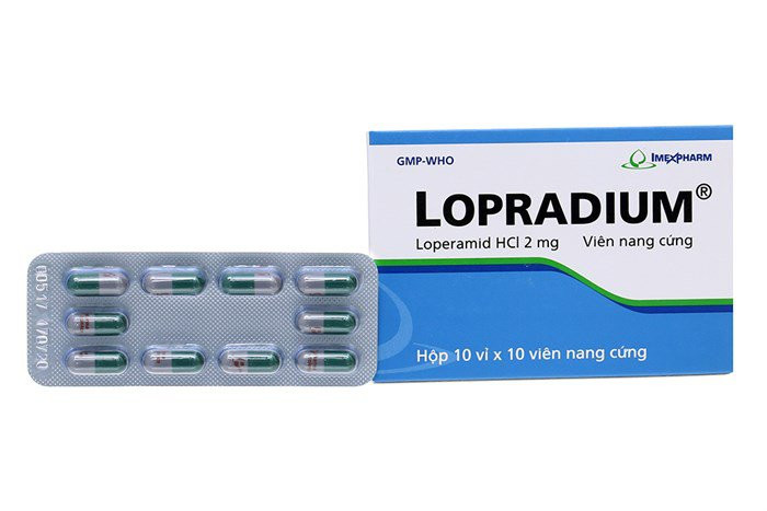 Lopradium loperamid 2mg Imexpharm (H/100v)