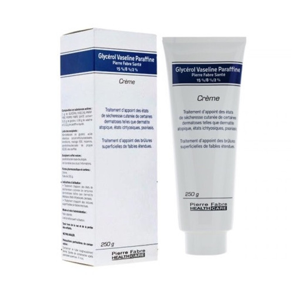 Kem Dưỡng Da Glycerol vaseline paraffine Pháp (Tuýp/250g) 