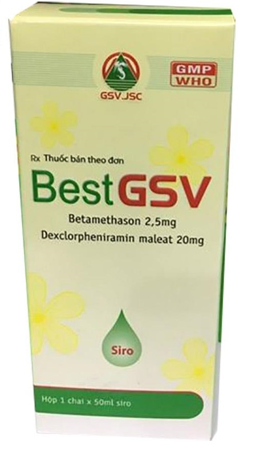 BestGSV 2.5mg/20mg Hà Tây (Lọ/50ml)