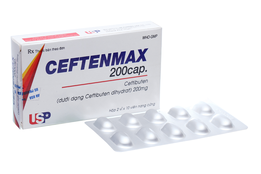 Ceftenmax Ceftibuten 200mg USP (H/20v)