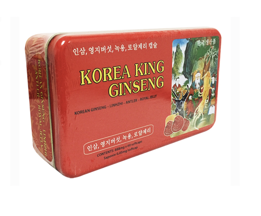 Nhân Sâm Linh Chi Korea King Ginseng (H/60v)