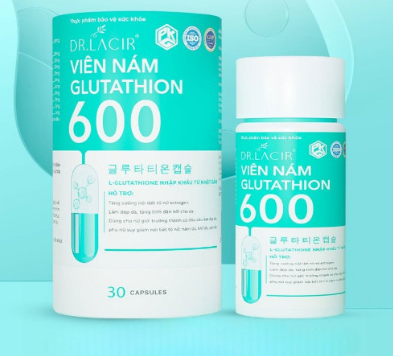 Glutathion 600 viên nám Dr lacir (Lọ/30v)