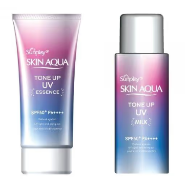 Skin Aqua tone up UV  SPF50+ Sữa chống nắng Rohto (Lọ/50g)