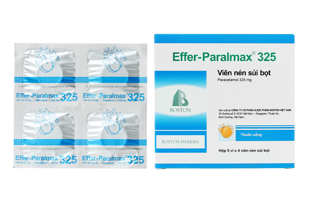 Effer paralmax 325mg Botston Pharma (H/20v)